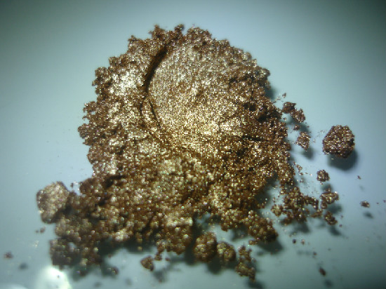 Pó de mica metálica bronze, mica natural 10–60μm – KT-500 - Kolortek