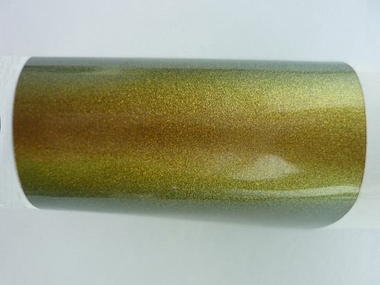 Pó de pigmento camaleão laranja/ciano, 20–80 μm – KT-90507 - Kolortek