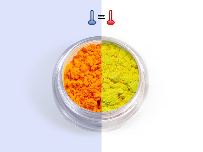 Pigmento termocrômico