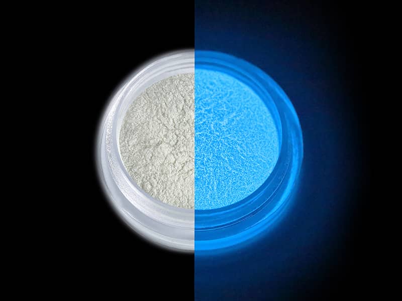 Pigmento que brilha no escuro