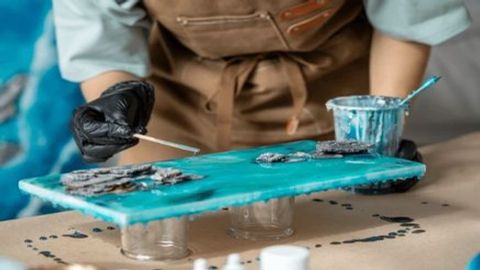 Pigmentos perolados para projetos em resina e epóxi