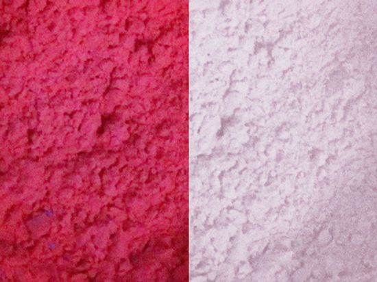 Pigmento termocrômico vermelho, mudança de cor a 16 °C, 1–10 μm – KTP-16-BR - Kolortek