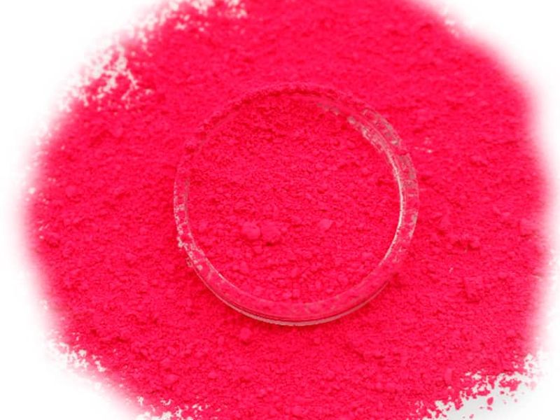 Pigmento fluorescente vermelho brilhante, alta visibilidade 1–5μm – KT-FDS426 - Kolortek