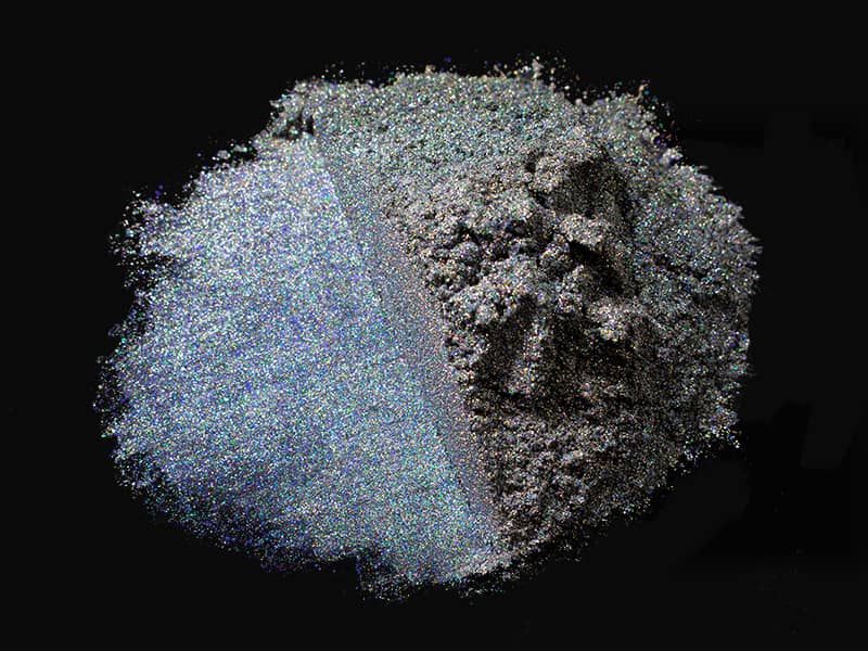 Pigmentos cromados holográficos e flocos holográficos - Kolortek