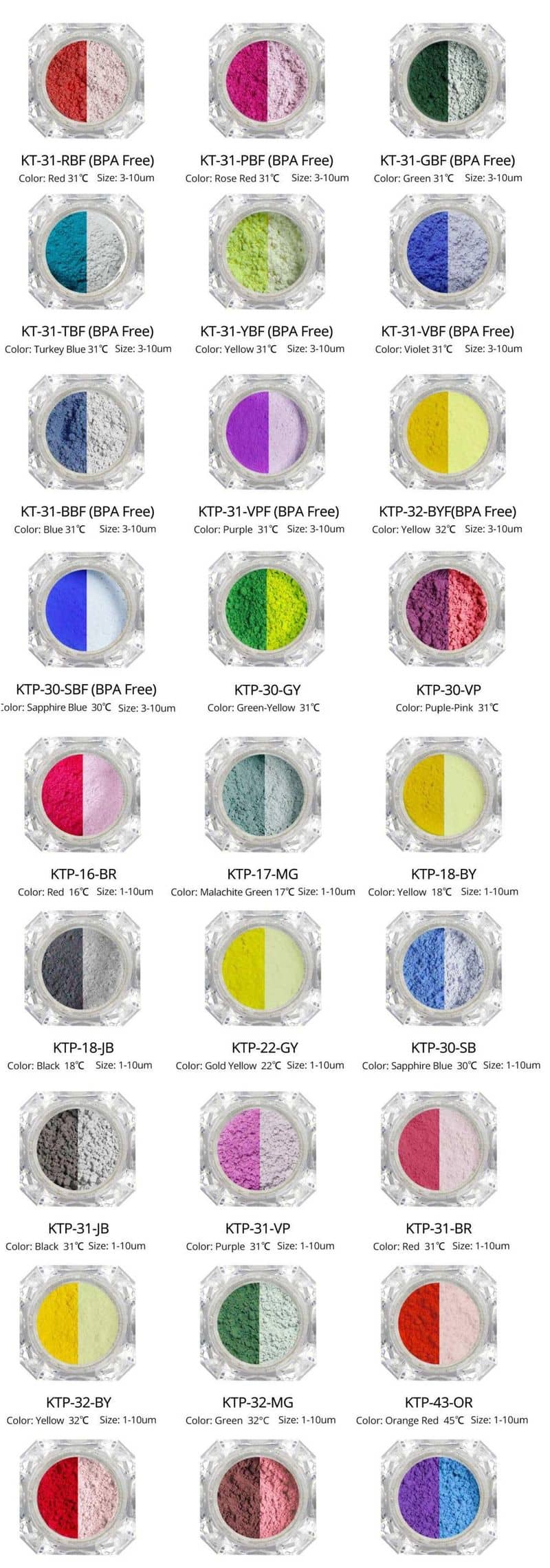 thermochromic fabric dye