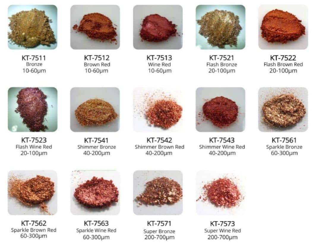 wine red metallic mica powder wine red metallic mica powder