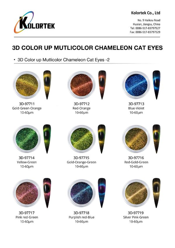 Coleção Magnética 3D Olho de Gato