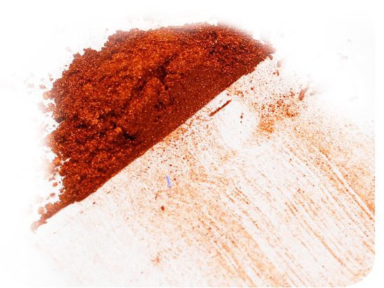flame copper effect pigment