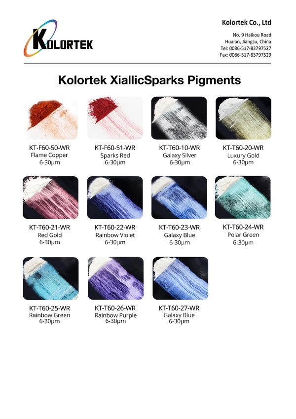 Pigmentos XiallicSparks