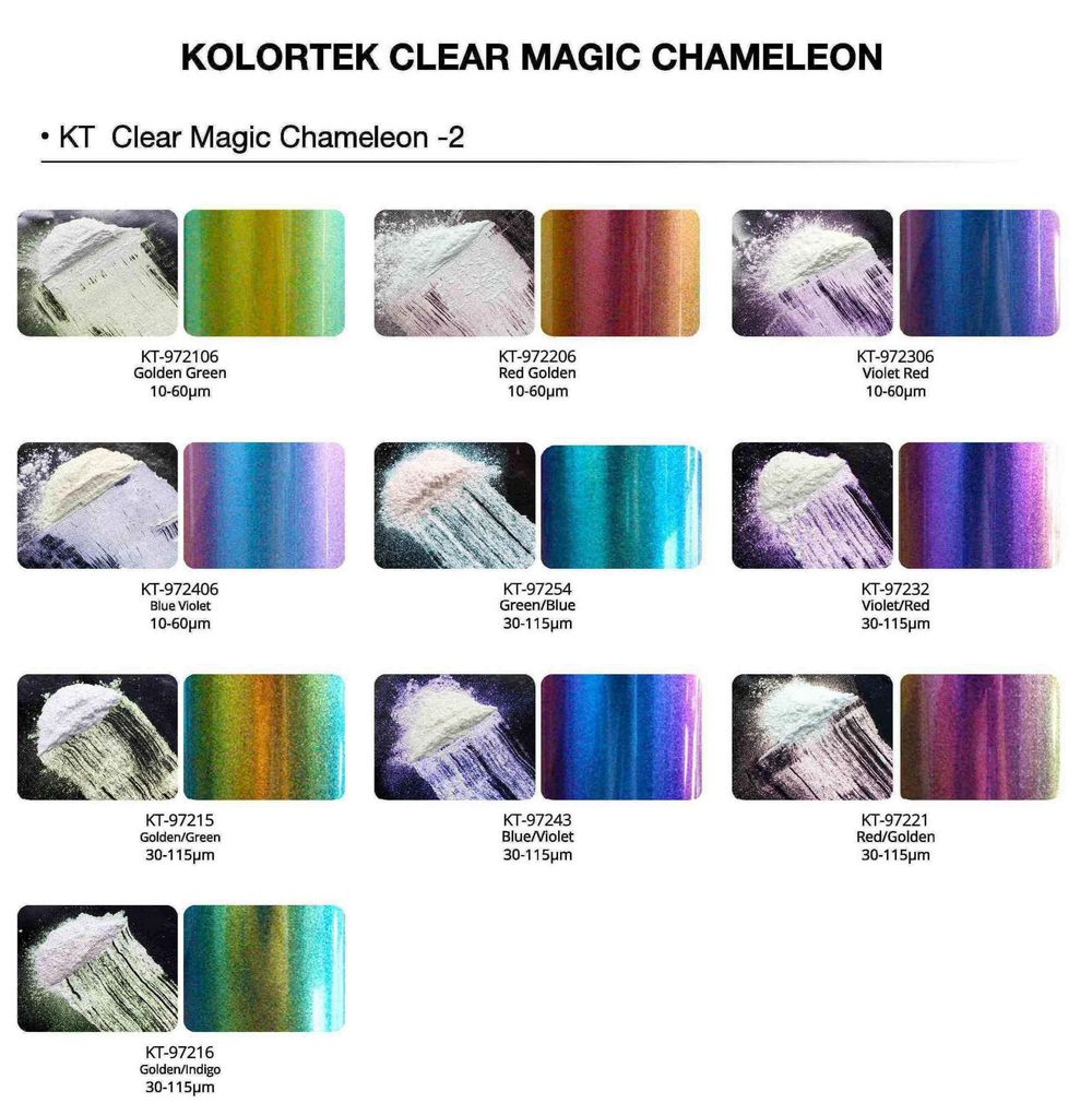 chameleon pigment powder chameleon pigment powder